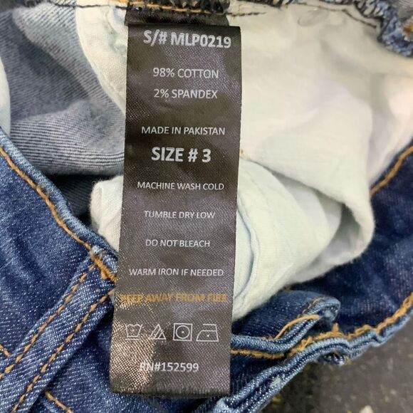 Muselooks Ergo Skinny Asymmetrical Raw Edge Jeans - Picture 4 of 4